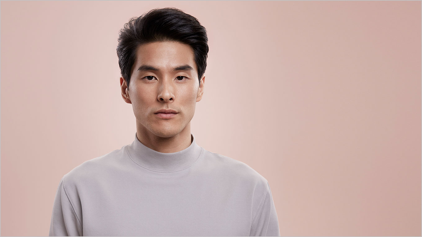 Images of models with finished styles.